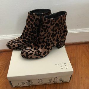 Leopard Ankle Booties